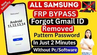 All Samsung FRP Bypass 2024 Samsung Google Lock Remove Android 121314 New Method - June 2024