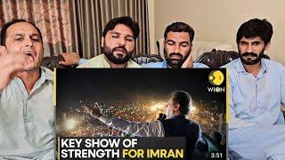 PTI Jalsa in Islamabad expected to be a major show of strength  WION #pakistanreaction