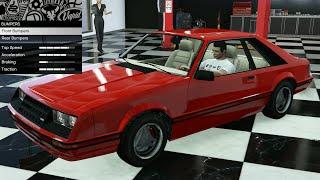 GTA 5 - DLC Vehicle Customization - Vapid Dominator FX Fox Body Mustang