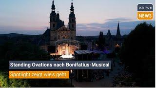 FULDA Standing Ovations nach Bonifatius-Musical - Spotlight zeigt wies geht