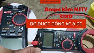 Ampe Kìm. Kìm kẹp Dòng AC&DC Njty 328D Đa chức Năng Có NCV  Đo tụ