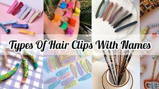 Types Of Hair Clutchers Or Hair Clips With NamesHair Clips namesHair Clips DesignHair Accessories