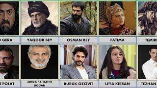 Kurulus Osman Season 5 All Casts Real Names and Pictures