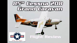 Legend Hobby  Seagull Models CESSNA GRAND CARAVAN EX 85″ Flight Review - Mistakes Made  HobbyView