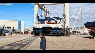 Στα ναυπηγεία Σπανόπουλου το «Sifnos Jet» #seajets #drydocking