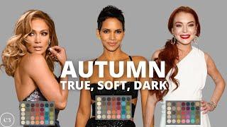 How to Find your Color Season  Seasonal Color Analysis True Light & Dark AUTUMN