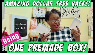 WORKS LIKE MAGIC  AMAZING DOLLAR TREE BOX HACK seeing is believing