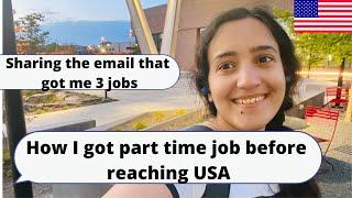 How I Got My 3 Part Time JobsPart Time Job Tips That Work On CampusMasters In USA