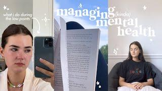 a *realistic* day of managing my mental health getting out of a rut