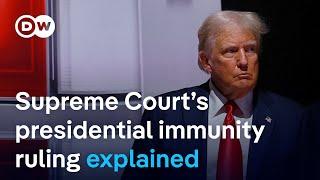 How the US Supreme Court ruling on former president’s immunity could affect Trump cases  DW News