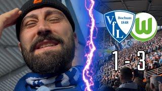 DAS IST EINFACH NICHT BUNDESLIGA TAUGLICH - STADIONVLOG  BOCHUM VS WOLFSBURG