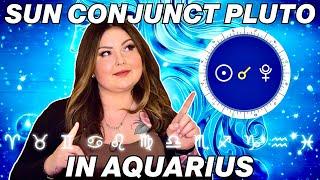 Sun Conjunct Pluto in Aquarius 2024