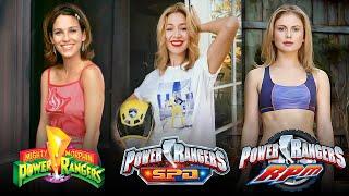 Power Rangers Before and After in 2024