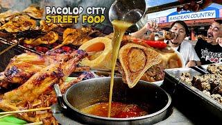 Filipino Street Food  ORIGINAL Chicken INASAL at CANSI in Bacolod City Negros Occidental HD