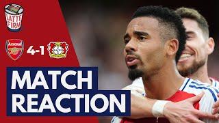 Arsenal 4-1 Bayer Leverkusen - Match Reaction *LIVE*