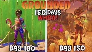 I Spent 150 Days in Grounded WHOA Edition