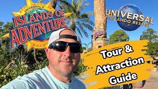 Universal Islands of Adventure TOUR & ATTRACTION GUIDE  Universal Orlando Resort