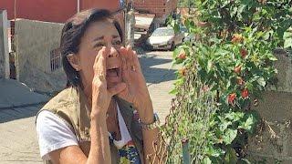 La madre del opositor Leopoldo López habla con su hijo preso a 300m de distancia