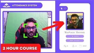 Face Recognition with Real Time Database  2 Hour Course  Computer Vision