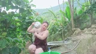 Beautiful Girl Village Bathing Bath  Desi Bath  Desi Bathing  Village Girl Bath Ep.#25