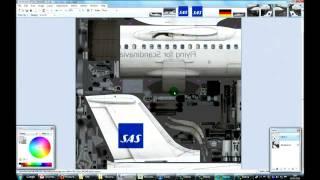 Fast Forward Repainting - Scandinavian CLS BAe146