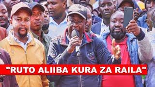 RUTO ALIIBA KURA ZA RAILA HAKUSHINDA DP Gachagua exposes Ruto badly in Meru amid his impeachment