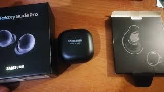 Попалась подделка реплика на  беспроводные наушники Samsung Galaxy Buds Pro вместо настоящих.