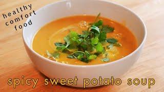 Sweet Potato Soup  Easy Spicy Sweet Potato Soup With Thai Flavours