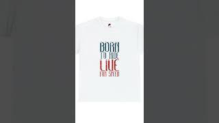 T-Shirt BornToRide