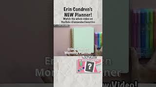 A NEW Erin Condren Planner?? #erincondren #monthlyplanner #planner #worklifebalance #selfcare