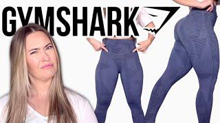 NEW GYMSHARK LEGGING TRY ON REVIEW  ELEVATE LEGGINGS HAUL