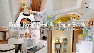 Bersih Bersih Rumah Siang Hari  Beres Beres Rumah  Rutinitas di Dapur Minimalis  Masak Simple