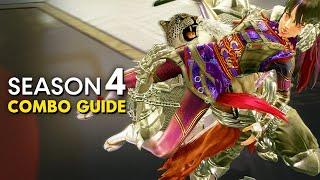 Armor King Combo Guide Season 4  TEKKEN 7