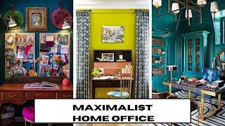 Maximalist Home Offices For A Super Productive Day  Home Decor  And Then There Was Style