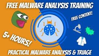 Malware Analysis In 5+ Hours - Full Course - Learn Practical Malware Analysis