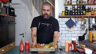 Verdens bedste chicken wings - sliders og fritter. Tømmermændskuren. Og hvordan du forbereder dig.