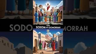 BIBLE STORY- SODOM AND GOMORRAH Shiluz Toon Stories #shorts #ytshorts #trending #youtubeshorts