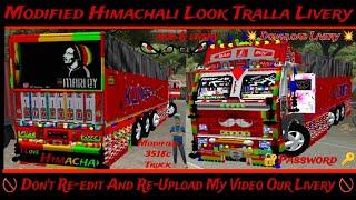  Modified Truck Livery  Himachali Look Tralla 3518  Modified Livery  Bussid  Download Now 