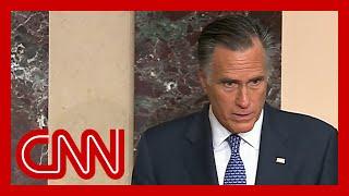 Mitt Romney says hell vote to convict Trump