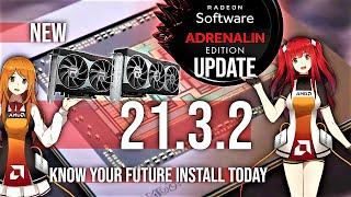New AMD Radeon Software Adrenalin 21.3.2 Update  Gpu 2021