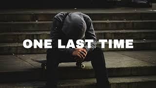 FREE Sad Type Beat - One Last Time  Emotional Rap Piano Instrumental
