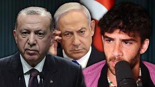 Erdogan Turkey May Enter Israel to Aid Palestinians  HasanAbi reacts