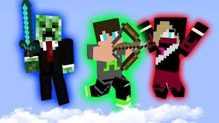 Minecraft Böyle Oynanır - Minecraft Skywars w T.E.O w Anka Leydi