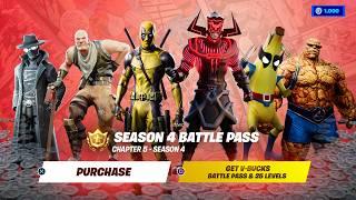 Welcome to Fortnite Chapter 5 Season 4 Battle Pass Leaked