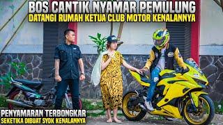 BOS CANTIK NYAMAR JADI PEMULUNG DATANGI RUMAH KETUA CLUB MOTOR KENALANNYA Responnya bikin syok..