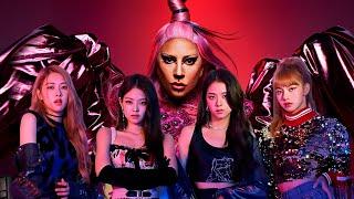 Lady Gaga BLACKPINK - Sour Candy Music Video