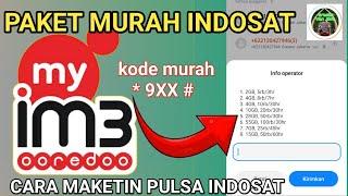 PAKET INTERNET MURAH INDOSAT  CARA MAKETIN PULSA INDOSAT