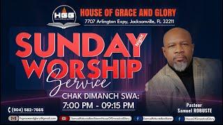 HOUSE OF GRACE AND GLORY  SUNDAY NIGHT WORSHIP SERVICE  PASTEUR SAMUEL ROBUSTE  June 16-2024