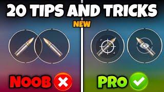 20 TIPS & TRICKS THAT WILL MAKE YOU PRO  BGMIPUBG MOBILE  MEW2