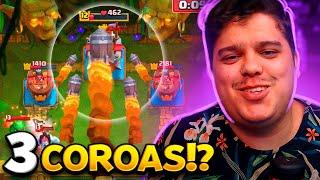 O LOG BAIT DE 3 COROAS DIRETO NA TORRE DO REI FUNCIONA?